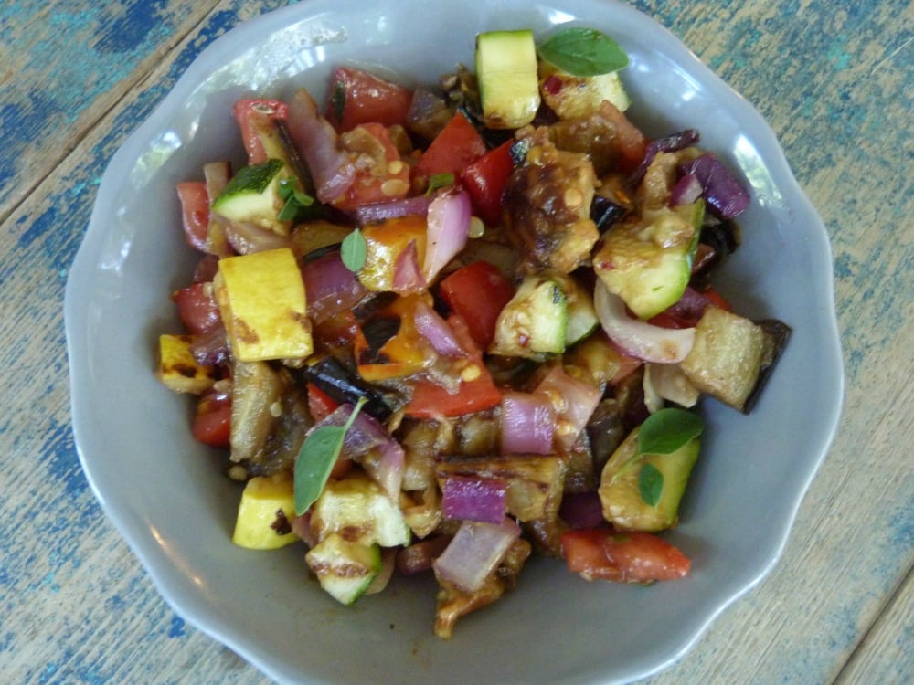 Grilled Ratatouille Salad