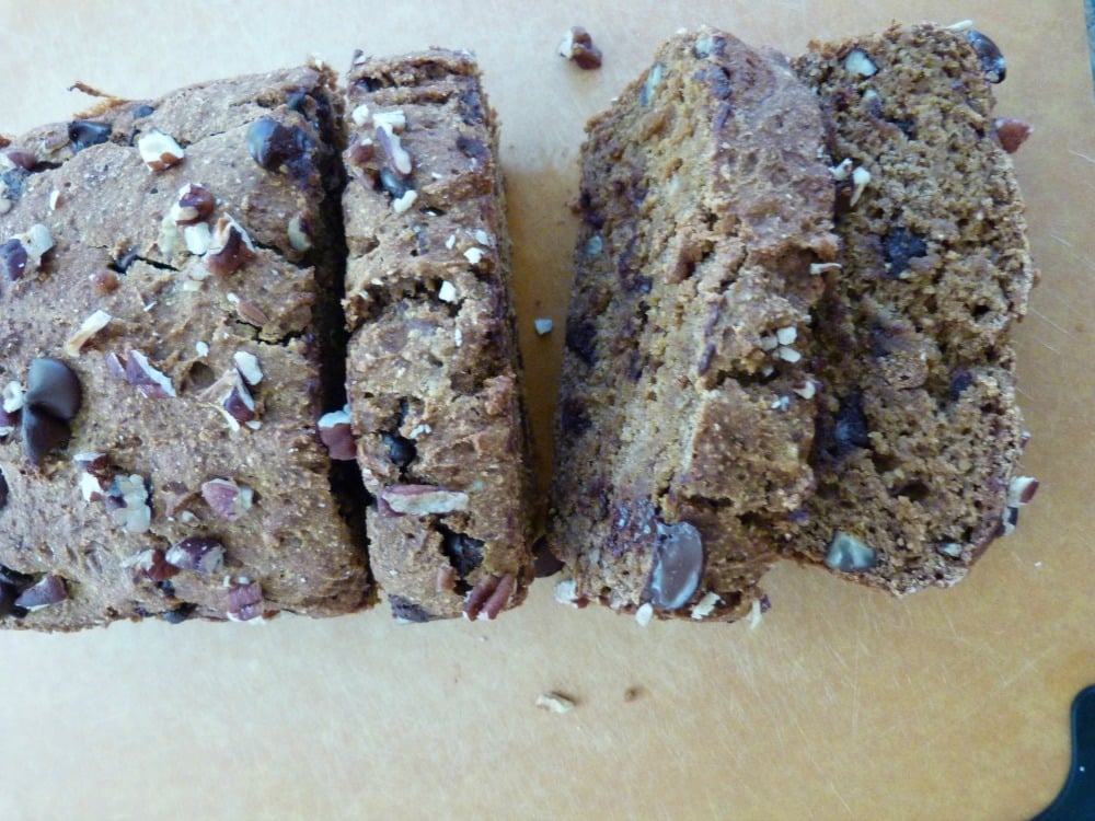 Vegan pumpkin bread