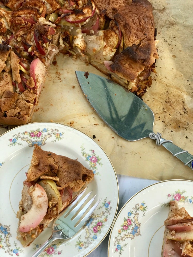 Gluten-free apple galette