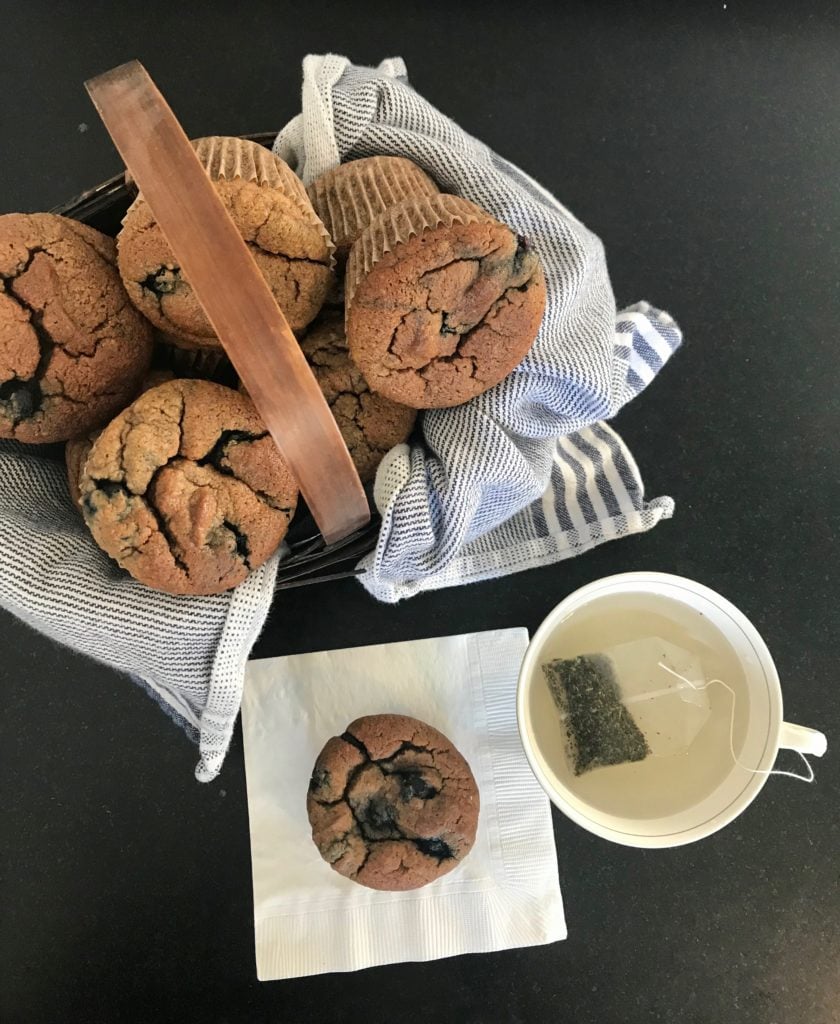 Grain-free Blueberry Muffins