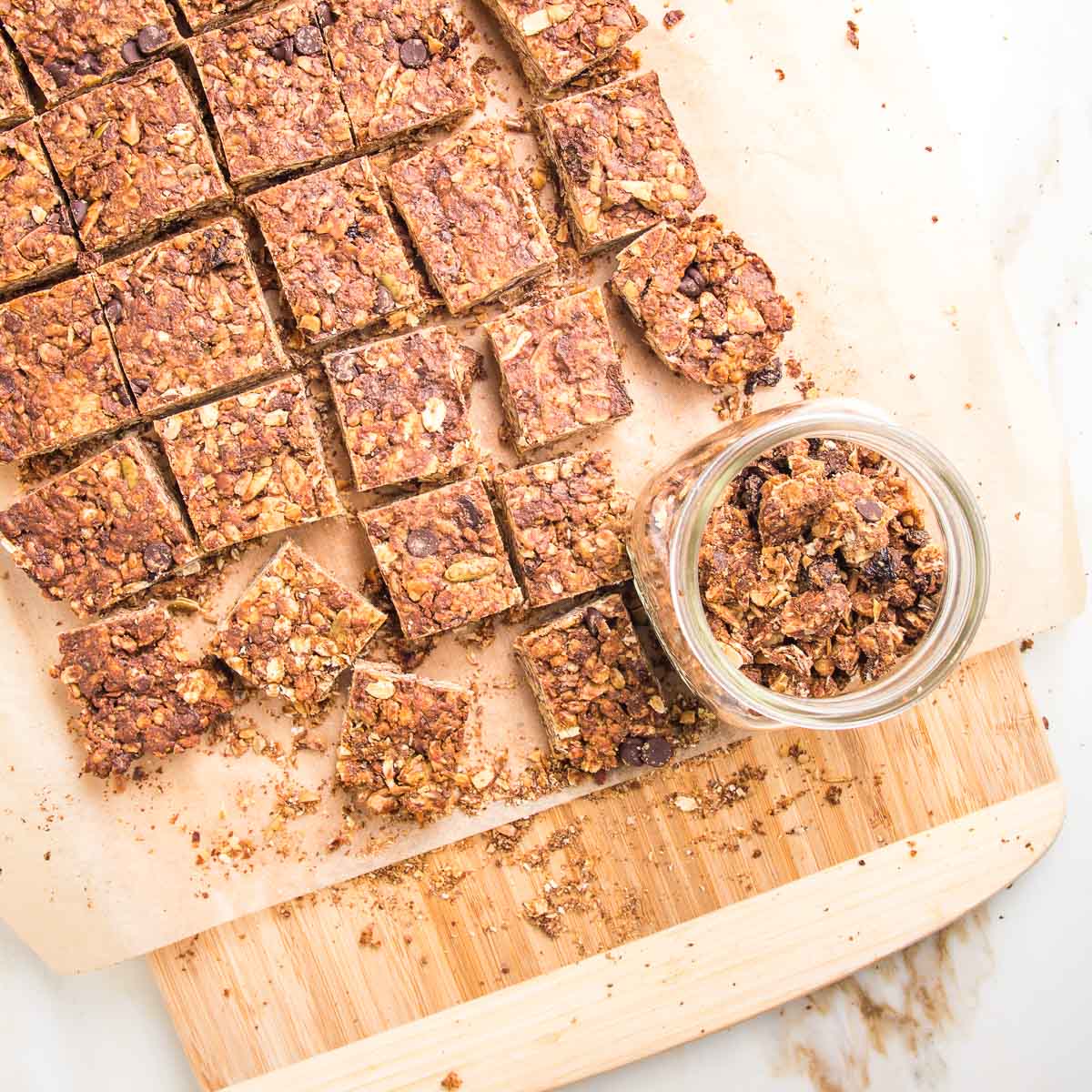 Healthy Baked Granola Bars Debra Klein