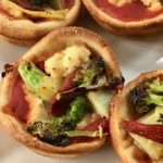 Vegan Ricotta Pizza Muffins