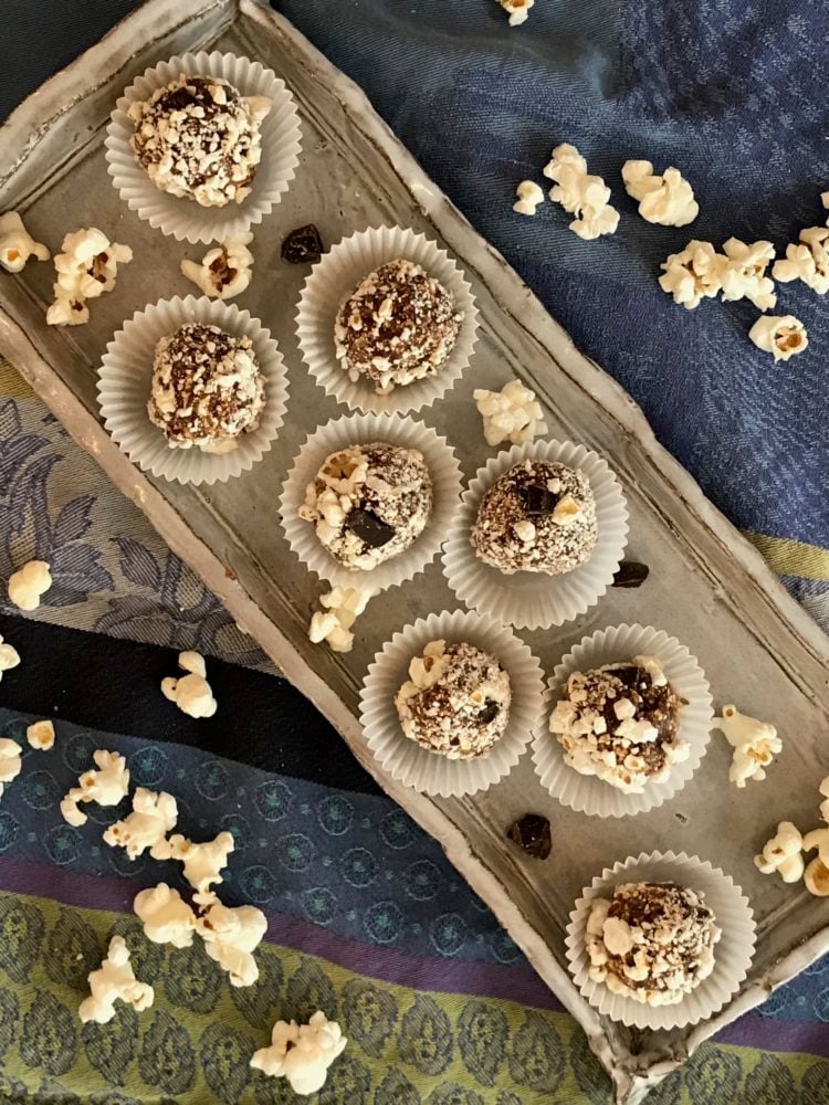 Popcorn Bliss Balls Debra Klein