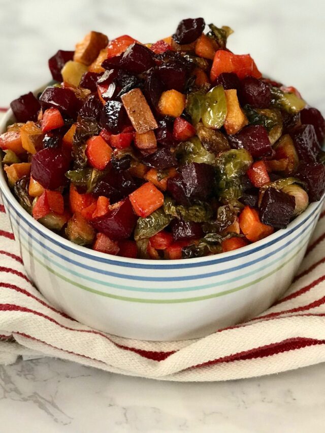 Quick and Healthy Tzimmes...always makes an appearance at Rosh Hashanah.