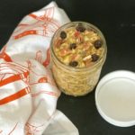 Pumpkin Overnight Oats. Gluten-free and Vegan.
