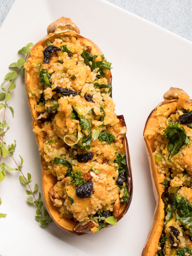 Stuffed Butternut Squash Recipe