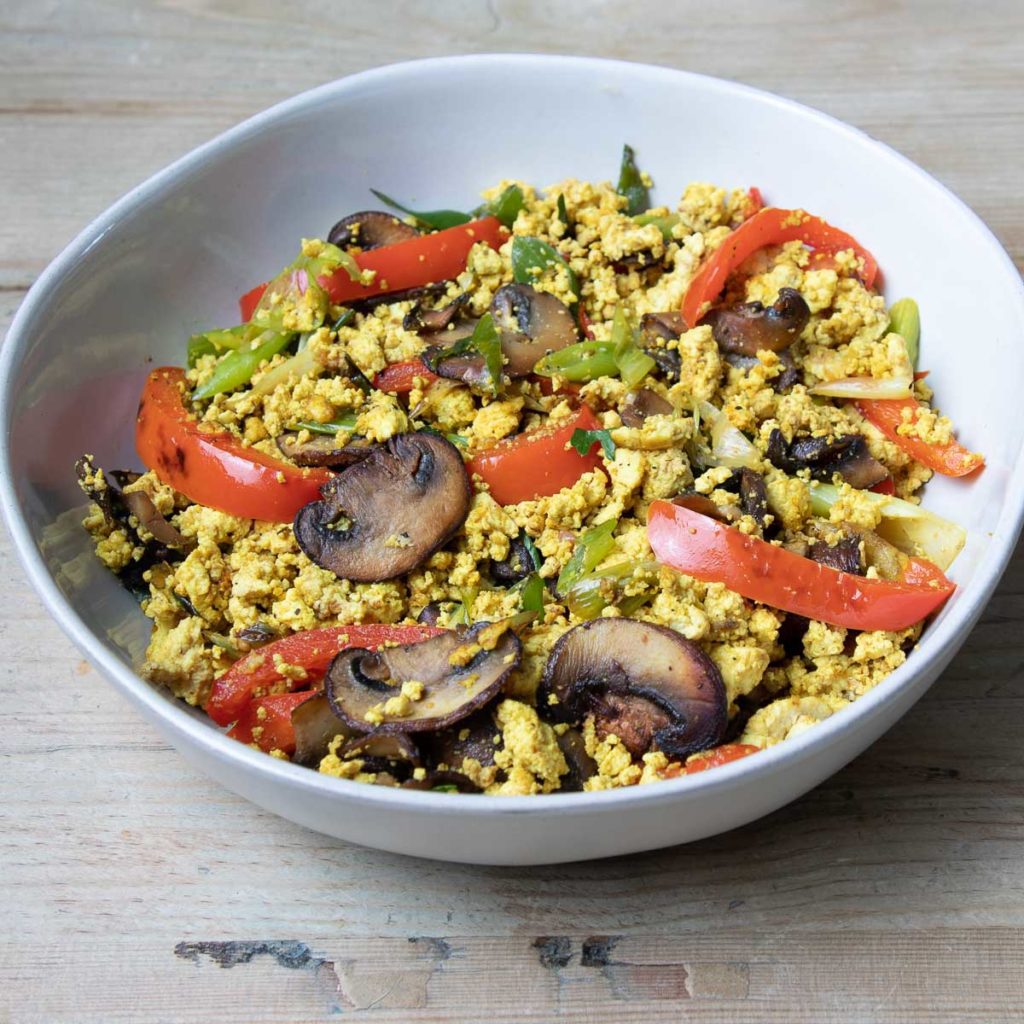 Vegan Tofu Scramble Debra Klein