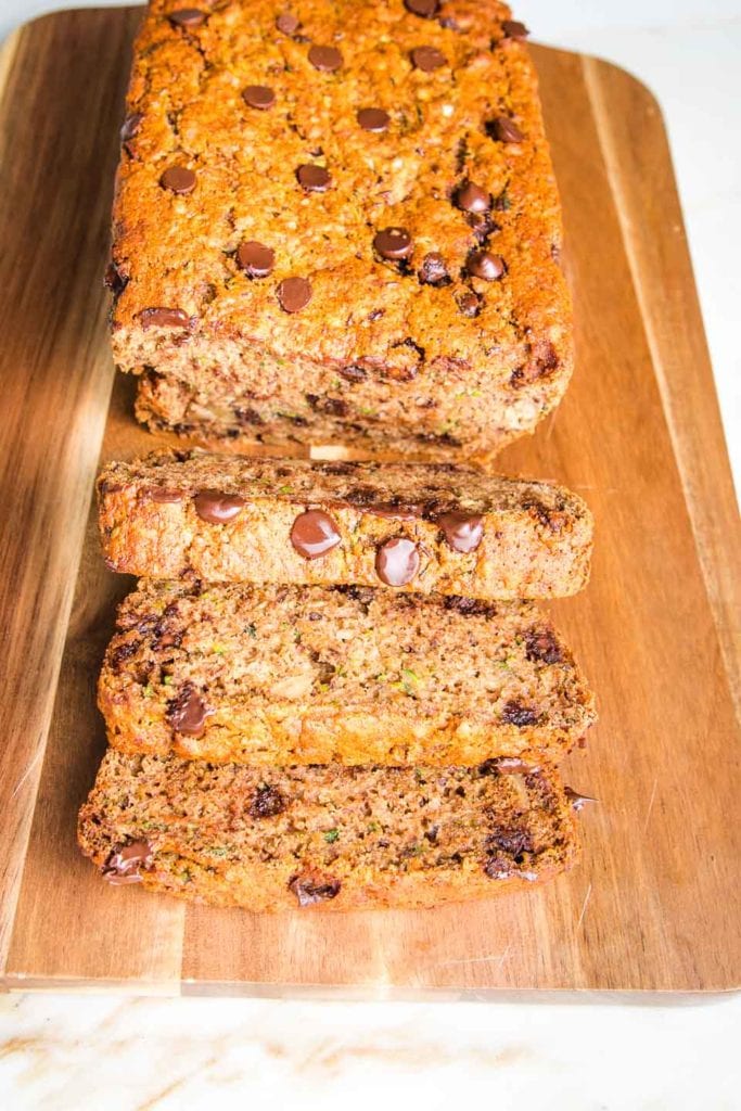 Healthy Applesauce Zucchini Bread Recipe Debra Klein