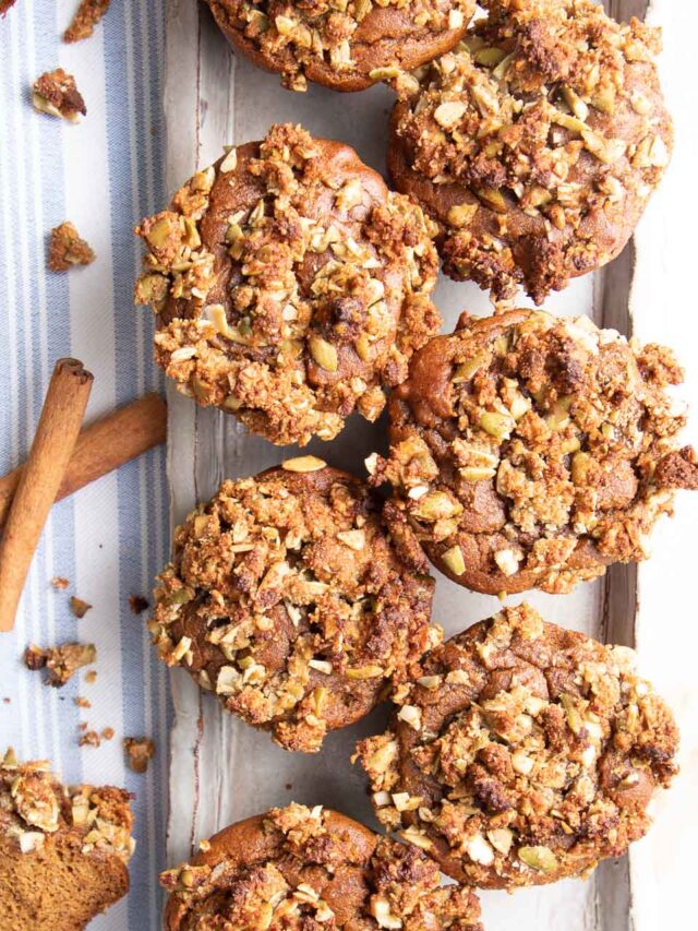 Healthy Paleo Pumpkin Muffins -