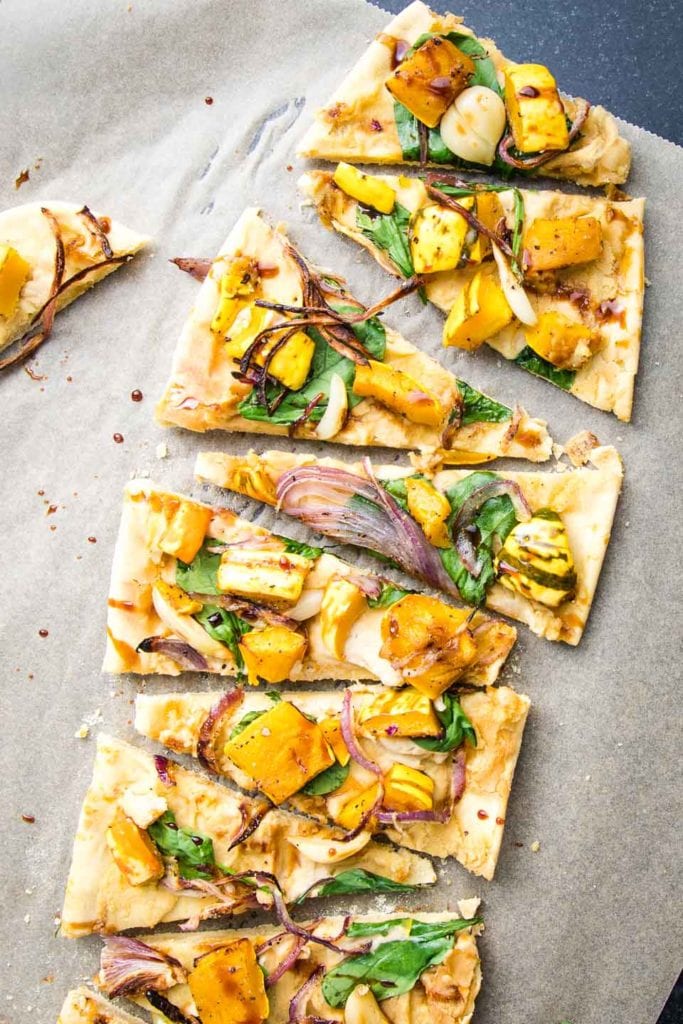 Easy Vegan Flatbread Recipe Debra Klein