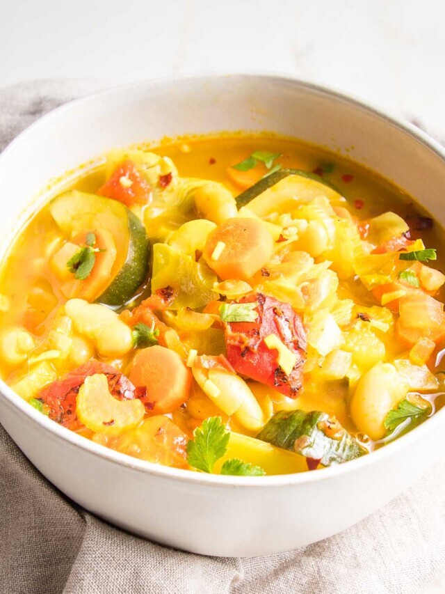 Easy Homemade Vegetable Soup