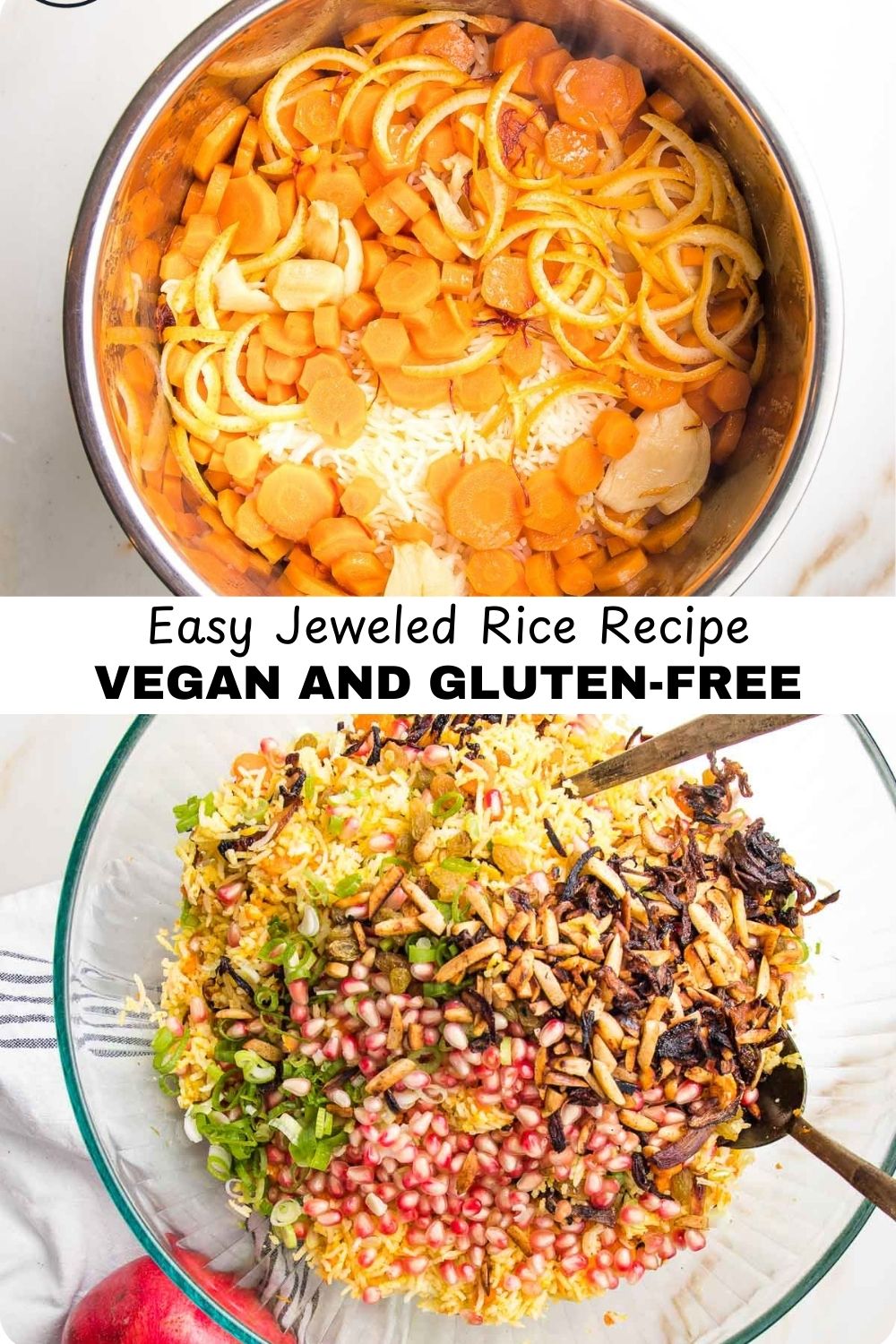 Three Jewels Rice Easy Jeweled Rice Recipe - Debra Klein