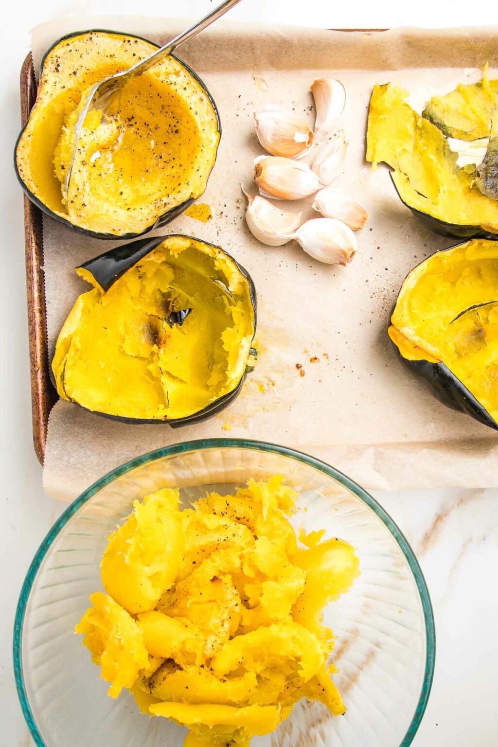 Mashed Acorn Squash Recipe Debra Klein