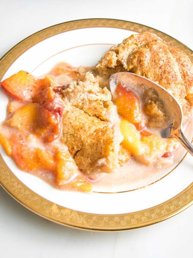Homemade Peach Cobbler