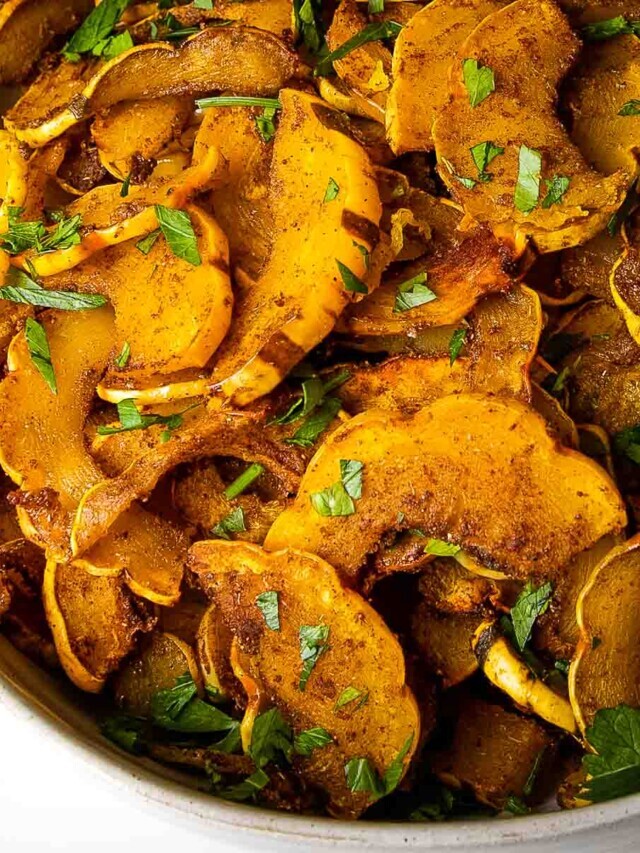 Roasted Delicata Squash Recipe