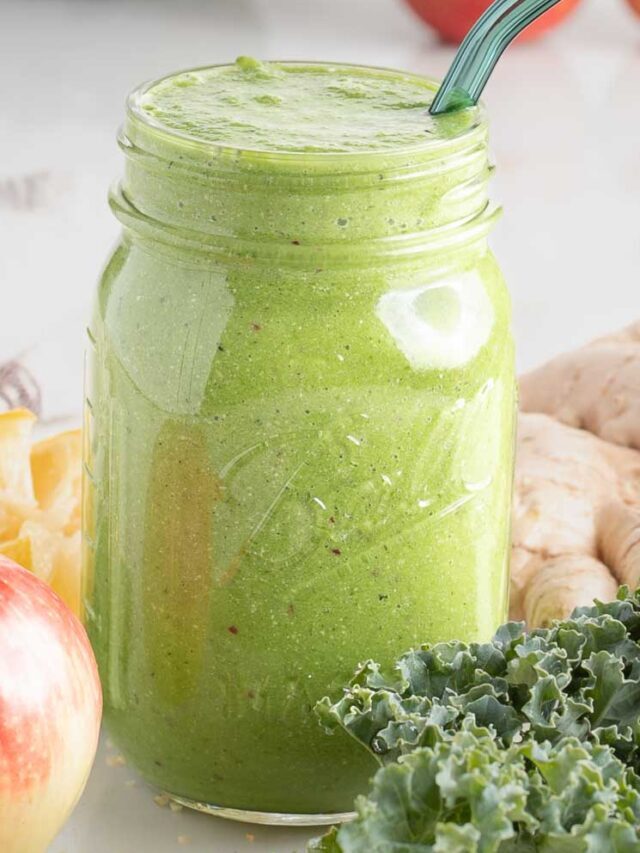 Kale and Avocado Smoothie