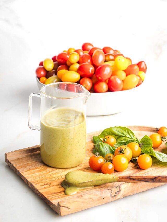 Basil Balsamic Vinaigrette