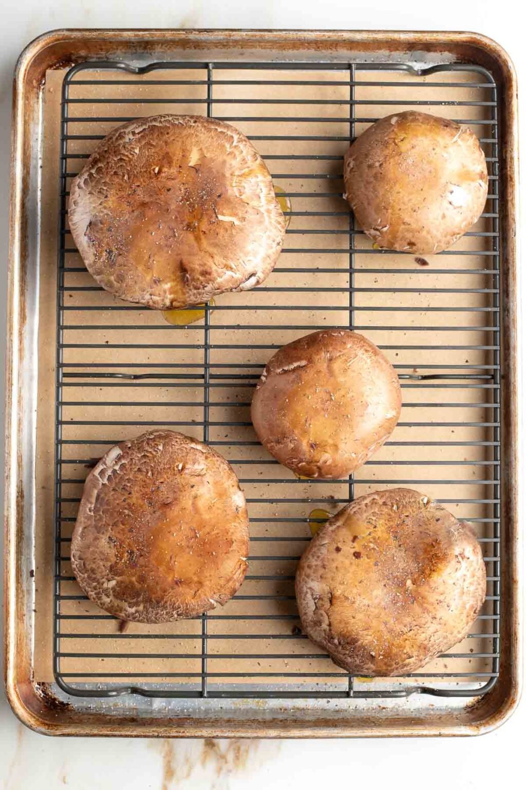 Vegan Stuffed Portobello Mushrooms - Debra Klein